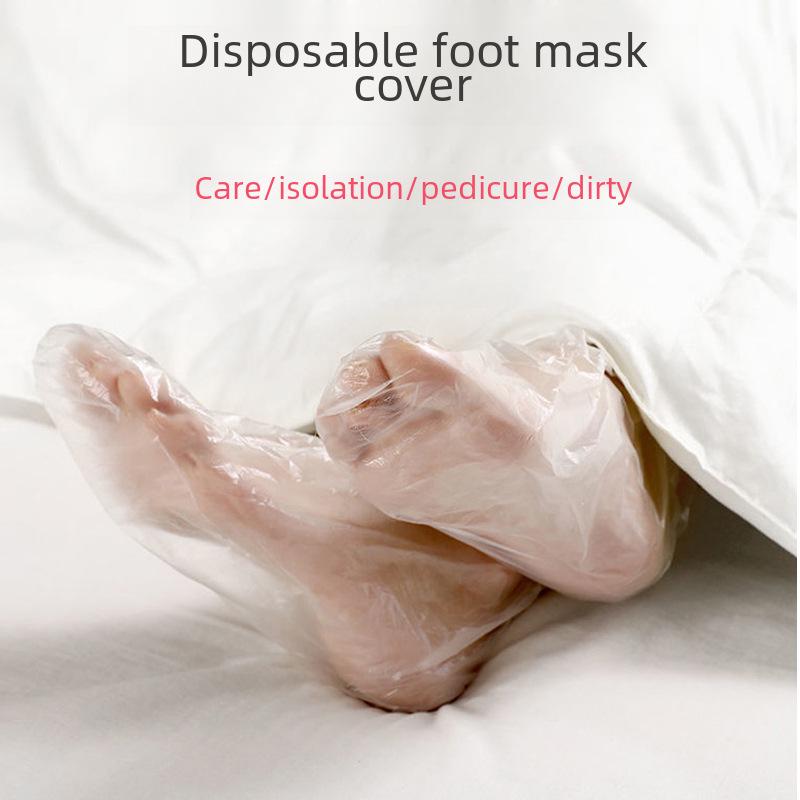 Transparent Waterproof Foot Mask: Prevent Cracking, Frostbite, and Moisturize with Peeling Care for Hands and Feet
