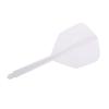 12x Transparent 2BA Thread Dart Shafts and Flights Connection, 2 Colors