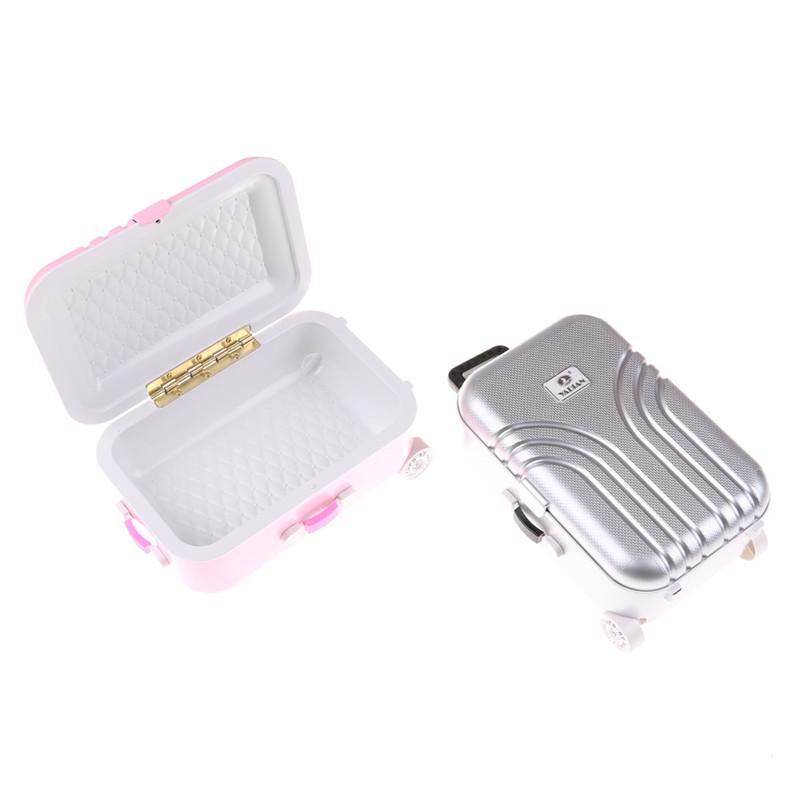 Set de Viaje Maleta Maleta Para Muñeca Americana de 18 Pulgadas Regalo(Solo Maleta)