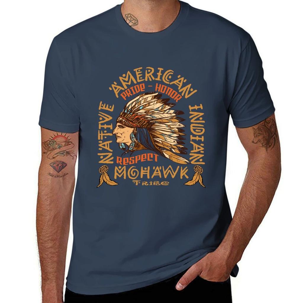 Native American Indian, Pride - Honor And Respect Mohawk Tribe T-shirt T Shirts Designer T-shirt
