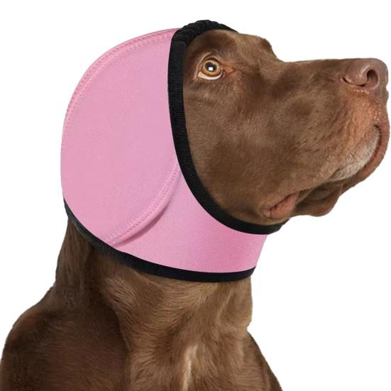 Noise Cancelling Ear Wrap, No Shake Dog Ear Muffs, Noise Reduction Earmuffs from Thunder Vacuum, Dog Calming Ear Wrap for Grooming Bathing Swimming