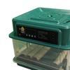 Automatic Turning Egg Incubator with Detachable ABS Tray Dual Power Temperature Control for Poultry Hatcher Chicken Duck Eggs