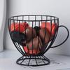 Nordic Iron Art Coffee Capsule and Snack Storage Basket