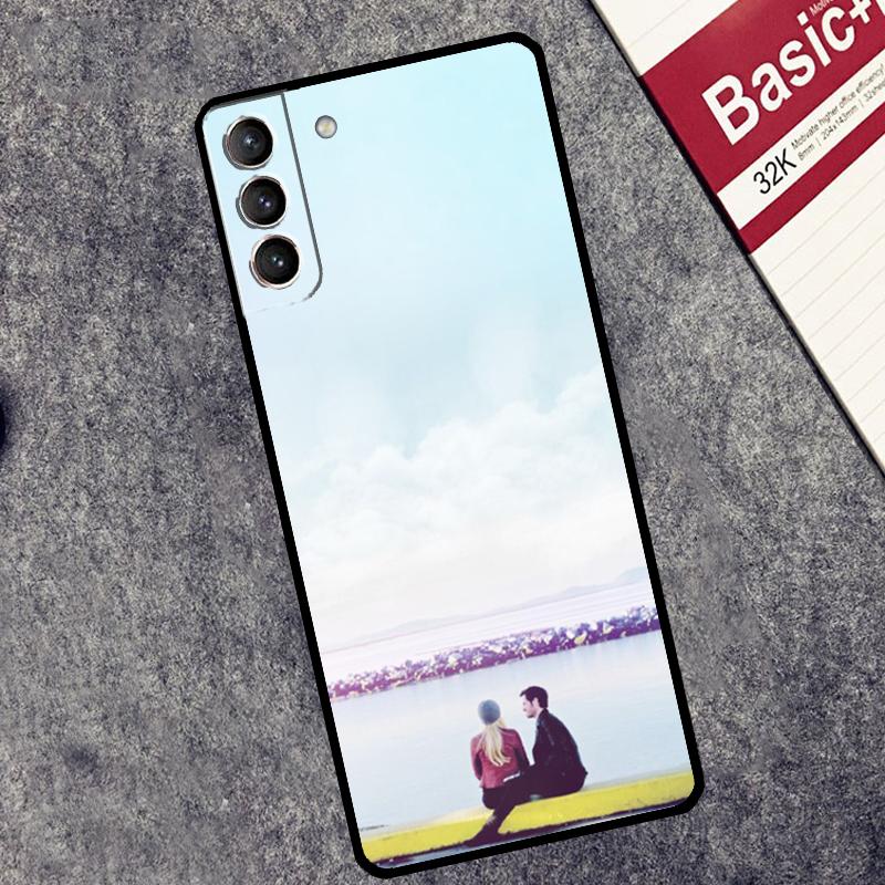 Captain Swan Once Upon A Time Case For Samsung Galaxy S24 S23 S22 S21 Ultra Plus Note 10 Note 20 S8 S9 S10 S20 FE Cover