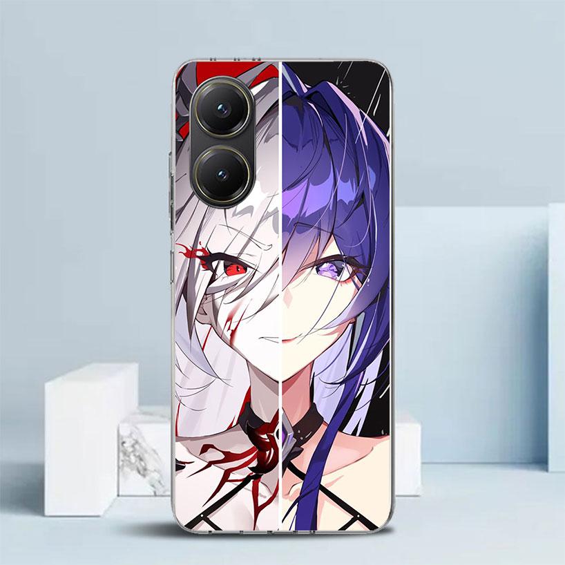 Honkai Star Rail Acheron Soft Cover for Xiaomi Poco F7 Ultra X7 X6 X5 Pro M7 Phone Case Redmi 15 15C 13 13C 12 12C 10 10C Print