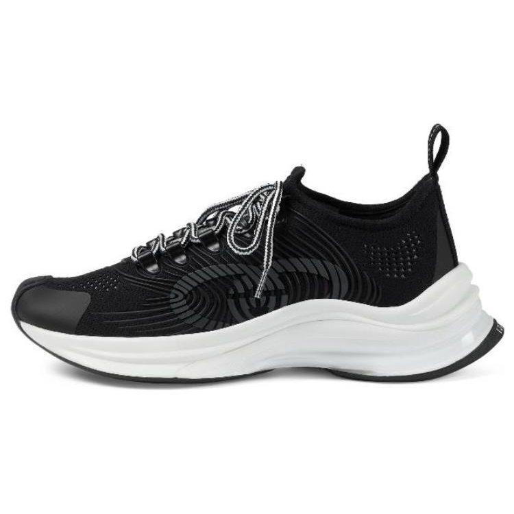 Gucci Wmns Run Sneaker 'Black' Women's 714660 USM10 8442