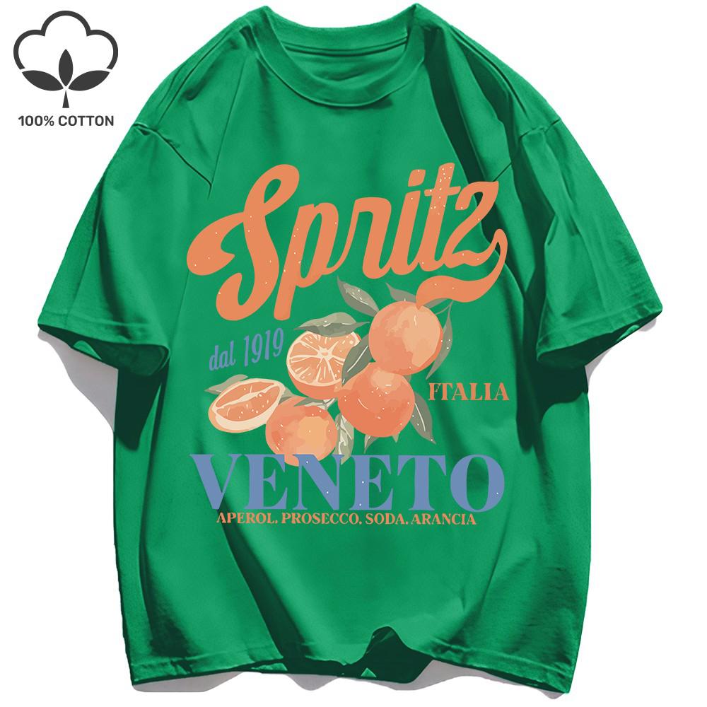 

Игривая футболка Венето с забавным дизайном из оранжевых фруктов, женская, спортивная, летняя, с коротким рукавом, хлопковая, в стиле хип-хоп, топы, повседневная, свободная, спортивная одежда 4XL