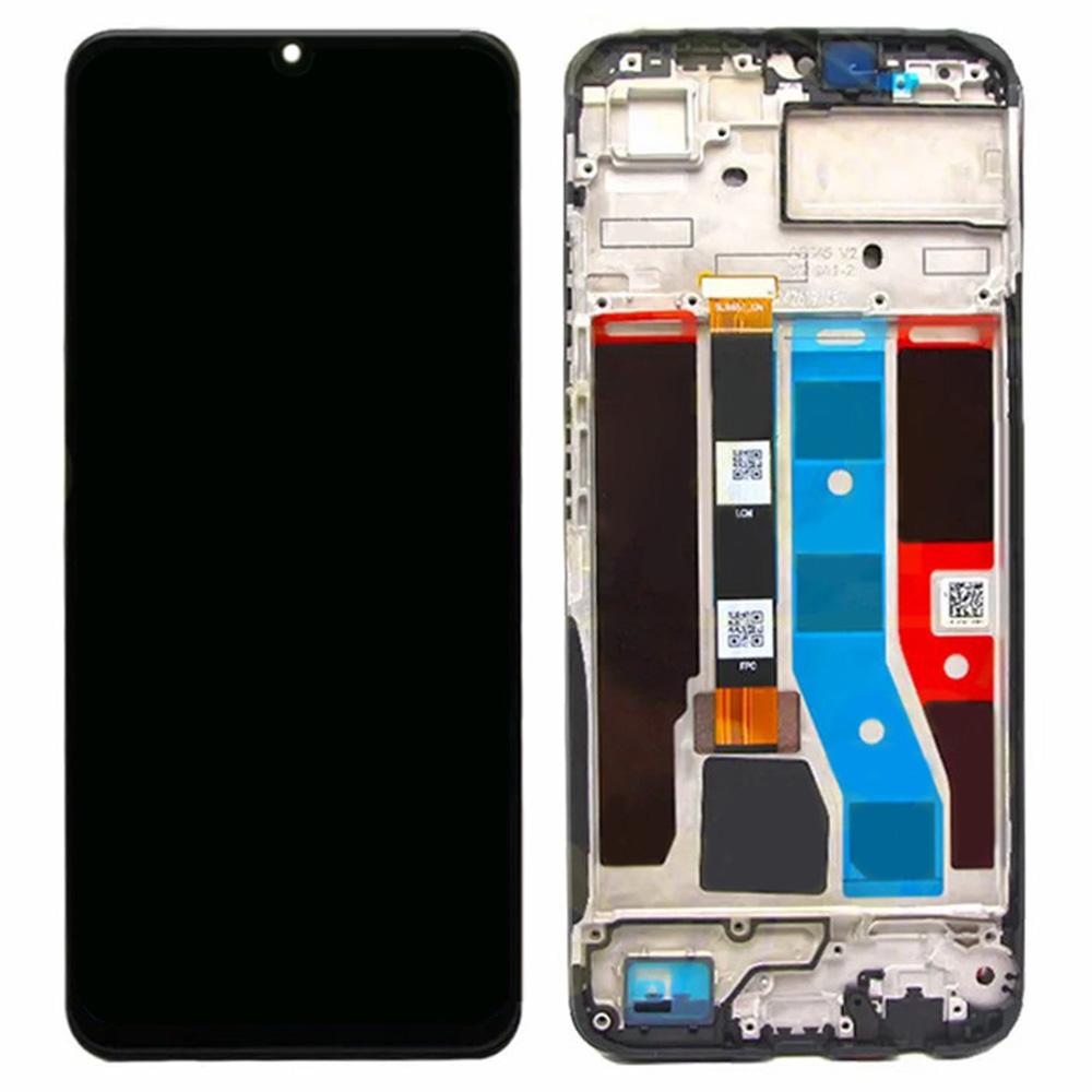 For Realme C51 Grade S LCD Screen and Digitizer Assembly+Frame Part (Without Logo)