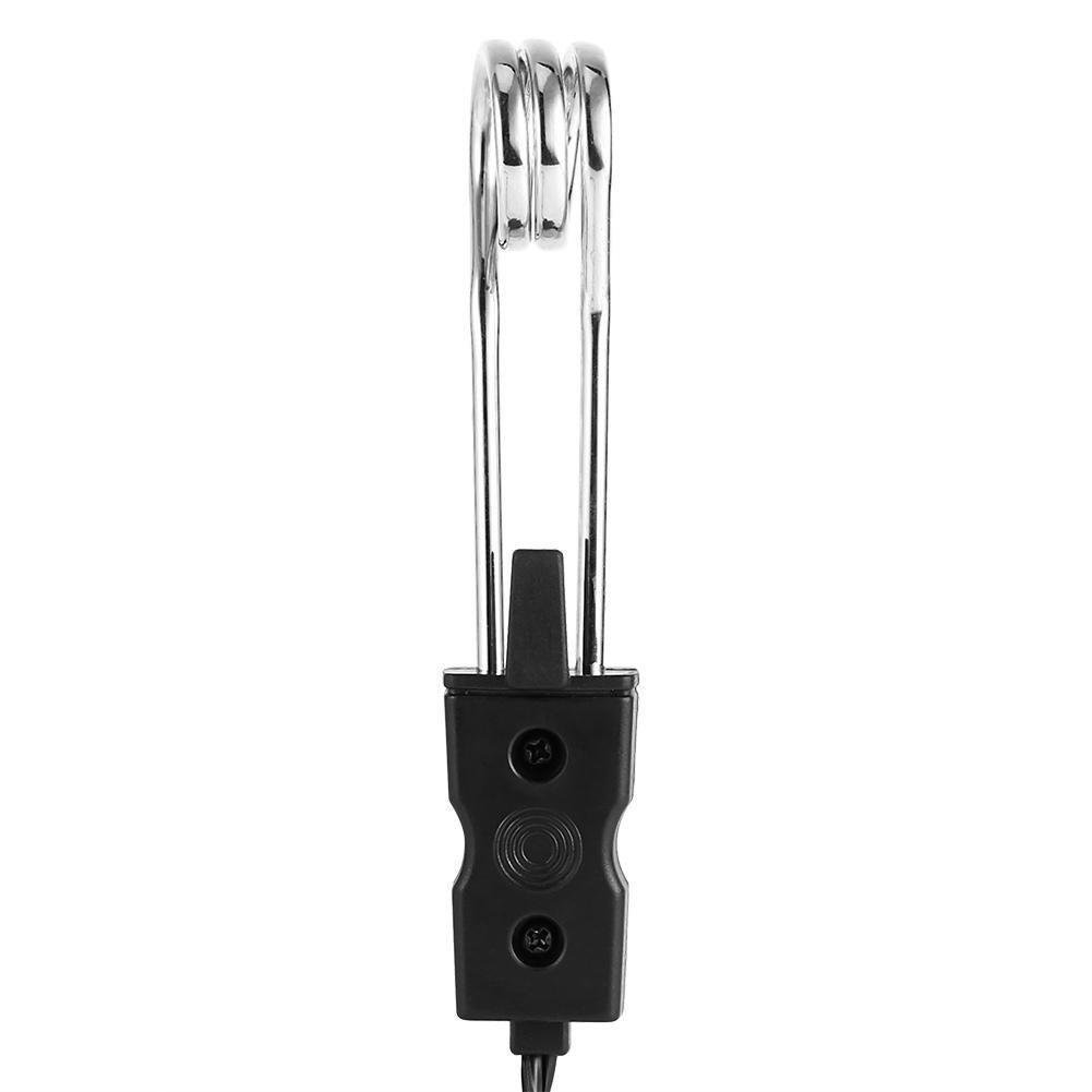 Bewinner 12V/24V Car Immersion Heater Mini Portable Electric Car Boiled Water Immersion Heater Traveling Camping Picnic Water Immersion Heater for