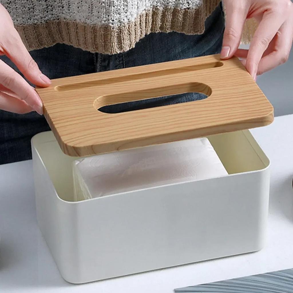 Kreativer Federhalter Taschentuchbox Küchenorganizer Automatischer Hub-Ladehalter Auto