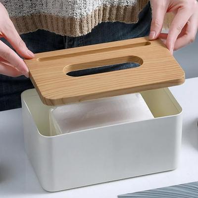 Kreativer Federhalter Taschentuchbox Küchenorganizer Automatischer Hub-Ladehalter Auto