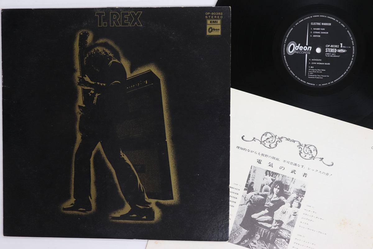 

LP Record T.REX Electric Warrior OP80382 ODEON 1971 Japan Rock Used