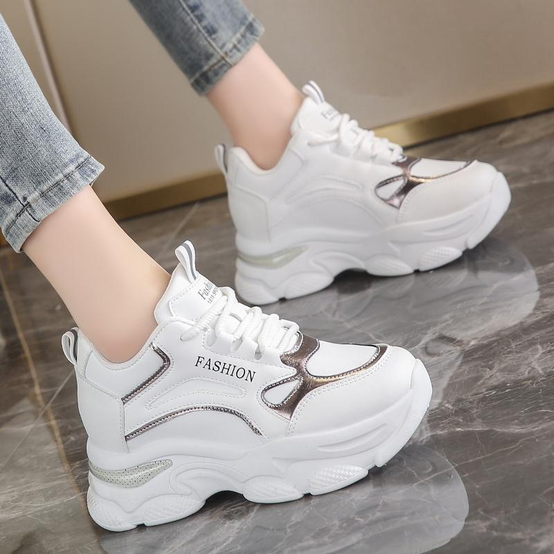 High Quality Spring Autumn New Women Vulcanize Sneakers Casual Comfortable Lace-up Women's Sport Shoes Zapatillas De Mujer