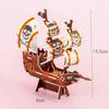 Paper 3d Three-dimensional Puzzle Cartoon Mini Building Cabin Model Children Handmade DIY Children's Assembly Card Toy Gift