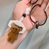 Multipurpose Sturdy Chain Necklace With Adorable Brown Lovely Bear Pendant Designs Fashion Accessory Casual Wear