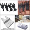 20-Piece Quick Release Bimetal Oscillating Saw Blades for Wood & Metal, Multi-Tool Compatible
