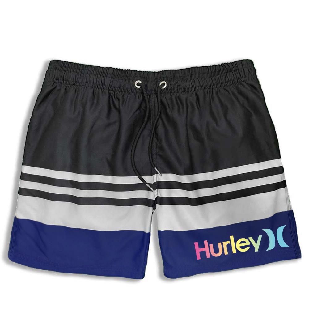 Schnelltrocknende Strandhose für Herren mit Kokosnussbaum-Print – Lockere Passform, große Größe, Stil 2023