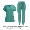 Women Scrub Uniform Set Jogging Cloth Top and Jogger Pants for Yoga Pet Grooming