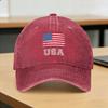 USA Patriotic American Flag Casual Baseball Cap Spring Trucker Hat Adjustable Outdoor Sport Hip Hop Hats UnisexTeens Caps
