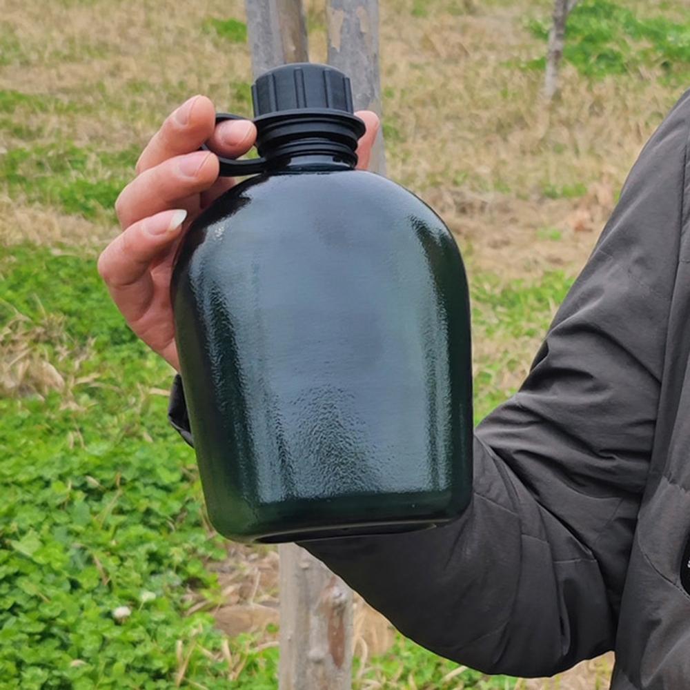 American style Tritan kettle, Outdoor sports water bottle, Portable kettle for outdoor training US tactical kettle, BPA free, 1L