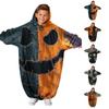 Ensemble de pyjama en flanelle avec imprimé Halloween pour enfants - Pour un confort à la maison