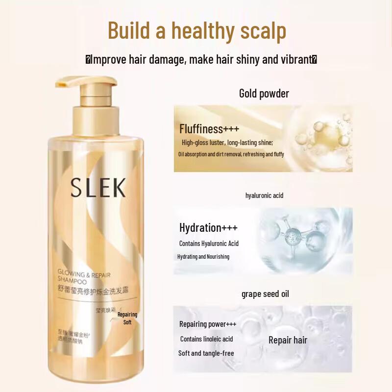 Slek Radiant Repair Shimmering Gold Shampoo