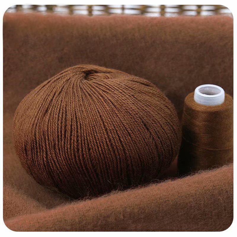 Cashmere Yarn Plush Mohair Knitting Thread Soft Baby Cotton Yarn For Cardigan Scarf Shawl Sweater Crochet DIY Handmade Yarn