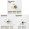 Modern Minimalist Stainless Steel Suction Cup Hook For Bathroom Wall Decor