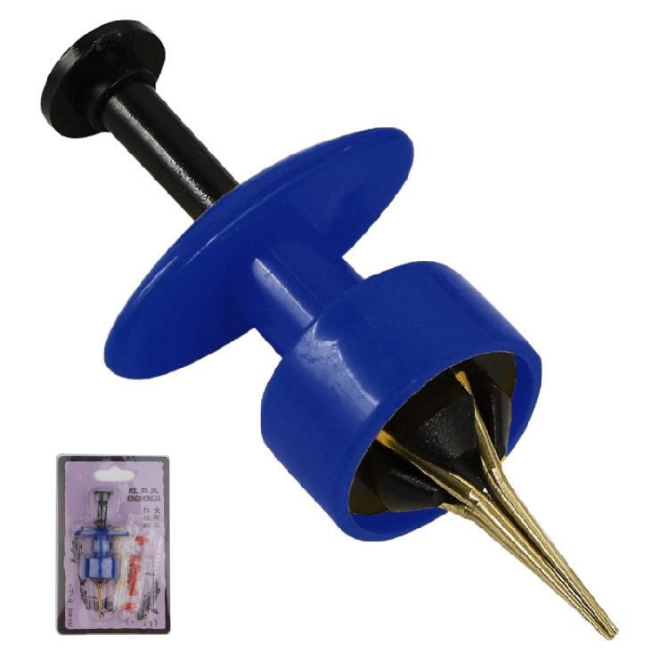 Accessori da Pesca Fascettatura Terminali da Pesca a Fondo Strumento Fascettatore per Pellet con Fascette Esca Pellet Fascettatore