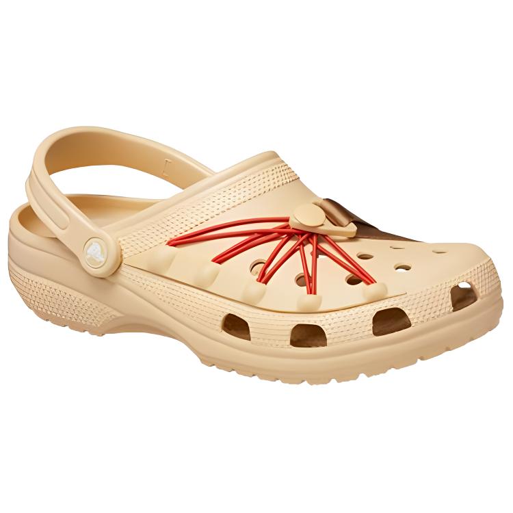 Crocs Eva Comfortable Breathable Fashion Clogs Unisex Footwear Brown Red 210393-0HY