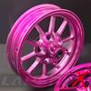 For Yamaha 100cc Wheels Hub 10*2.15 Inch Aluminum Alloy Front Back Wheels Rim For FORCE100 RSZ100 JOG100 CUXI100 Modified Parts