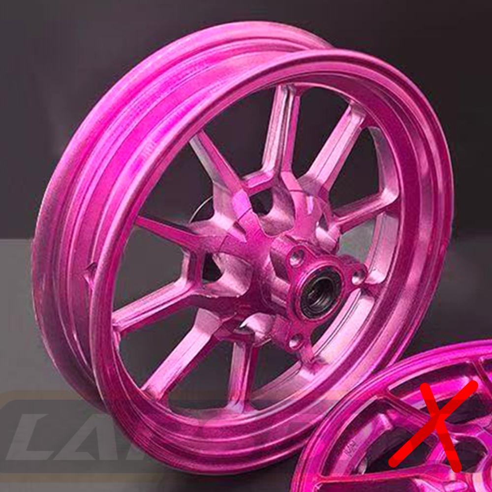 For Yamaha 100cc Wheels Hub 10*2.15 Inch Aluminum Alloy Front Back Wheels Rim For FORCE100 RSZ100 JOG100 CUXI100 Modified Parts