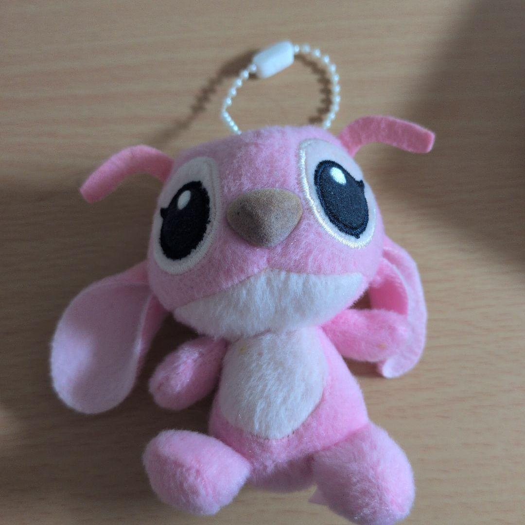Disney Angel Plush Mascot Keychain Stitch