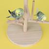 Bird Toys Parrot Station Stand Tree Branch Wooden Perch Playstand Cockatiel Gym Playground For Pet Bird Daily Playing Supplies