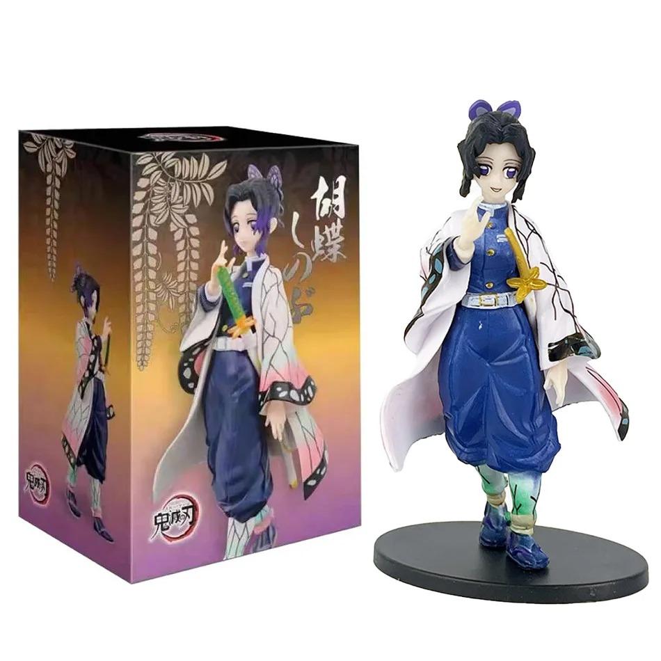 Anime Demon Slayer Kimetsu No Yaiba Kamado Tanjirou  Agatsuma Zenitsu Nezuko Warrior PVC Figure Action Model Toys Holiday Gifts