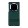 ESCASE Huawei Mate X7 Case with Stand Slim Anti-Drop Leather Business Flip Cover Foldable Phone Holder Elegant Green