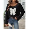TIFICY Women's Fashion Casual Fall Winter Long Sleeve Oblique Collar Sweaters