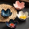 Retro Pentagonal Small Dish Mini Hot Pot Dipping Sauce Dish Desktop Organizer Oil Dish  Restaurant