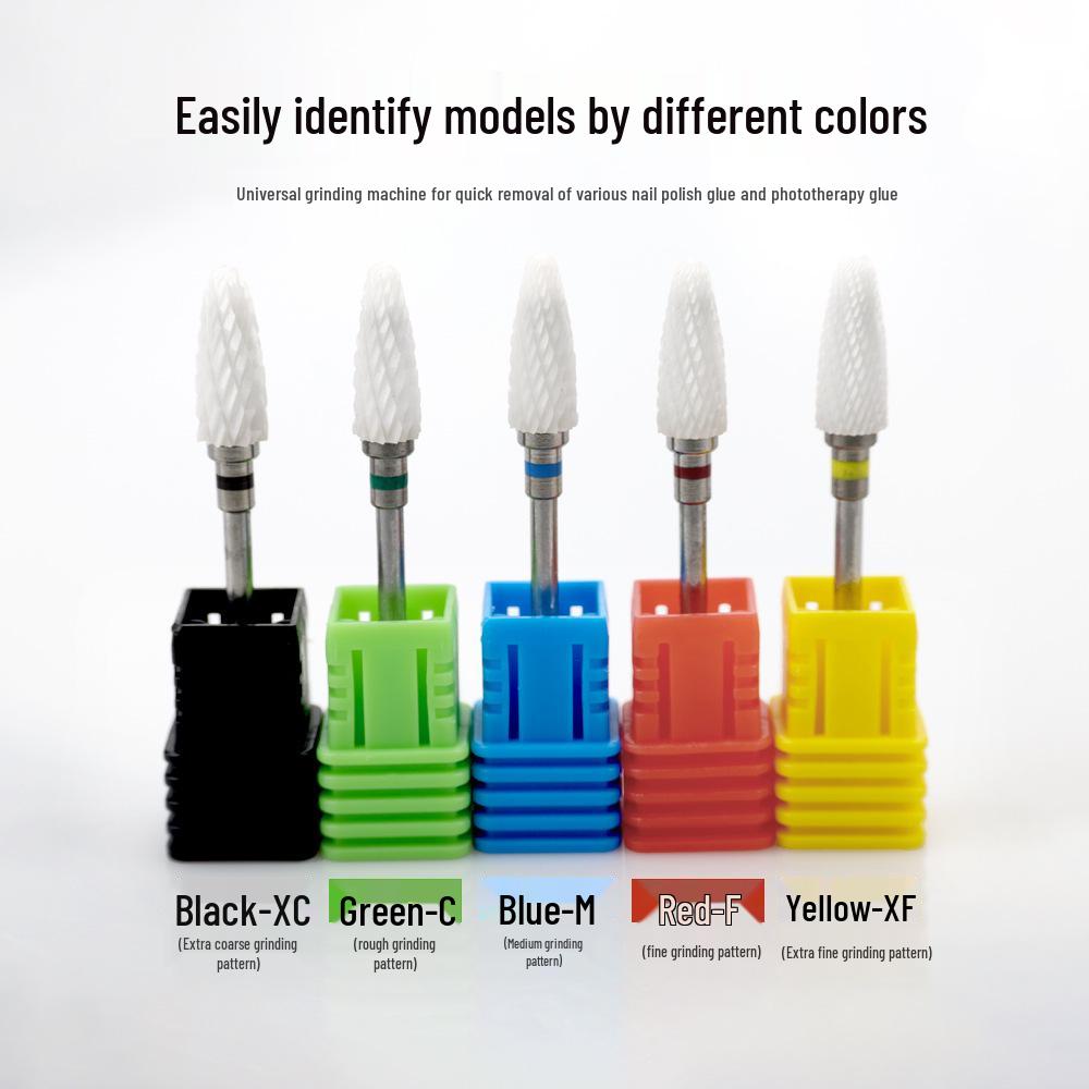 Ceramic Corn Head Nail Grinder for Polish & Cuticle Removal