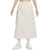 Nike Sportswear Essential Removable Two-Way Cargo Woven Loose Sports Casual Long Skirt Women Skirts White FV7504-104