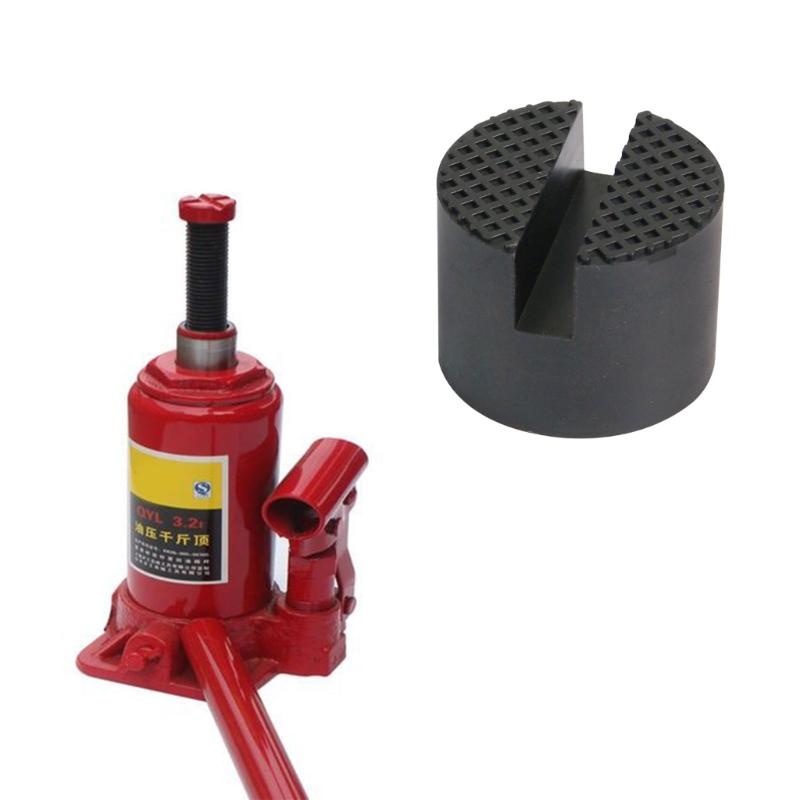 Multiple Vehicle 5cm Thick Rubber Jacks Support Pad Lifting Block Bearing 3Tons for Home Garage Mechanic