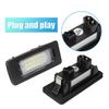 2X For BMW X5 E70 E39 E82 E88 E90 E92 E93 E46 M3 E91 E60 E61 E71 E72 X6 Error Free LED Car License Plate Light Bulbs Accessories