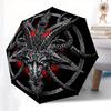 1pc Baphomet Satanic Symbol Umbrella with Plastic Handle,Suitable for All Seasons Home Travel Outdoor UmbrellaB1813
