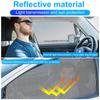 2Pcs Magnetic Car Window Sunshade Cover UV Protection Car Side Front Rear Window Mesh Curtain Protector Cover Auto Accessories