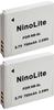 NinoLite Compatible Lenses of for Canon IXY PowerShot NB-6L/NB-6LH (Set 2) 32S, 930IS, SX700HS, Etc. (Product Code Nb6lx2_t.k.gai)