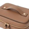 Francfranc Francfranc Vanity Brown Two-tone Pouch, Small,