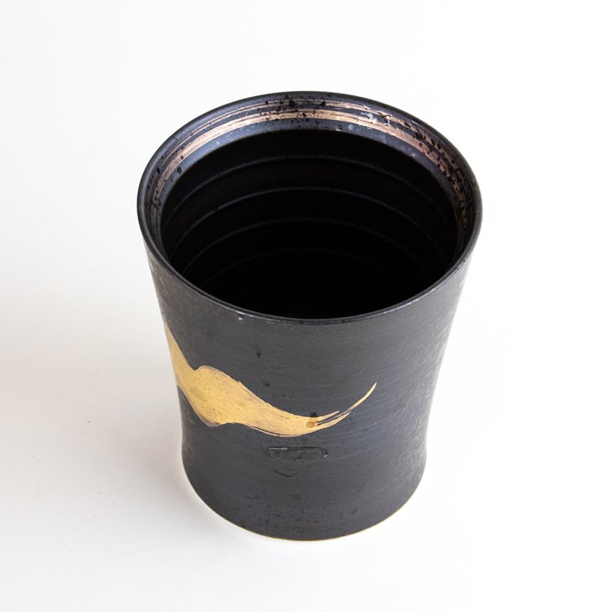 Retirement Gift for Men: A Retirement Gift of Appreciation: Arita Ware Unkaku Gold Shochu Glass, Comes in a Thank You Wooden Box