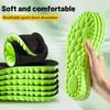 Palmilha Esportiva 4D Super Macia Almofadas de Solado para Pés Absorção de Choque Basquetes Solado de Sapato Suporte de Arco Inserções Ortopédicas