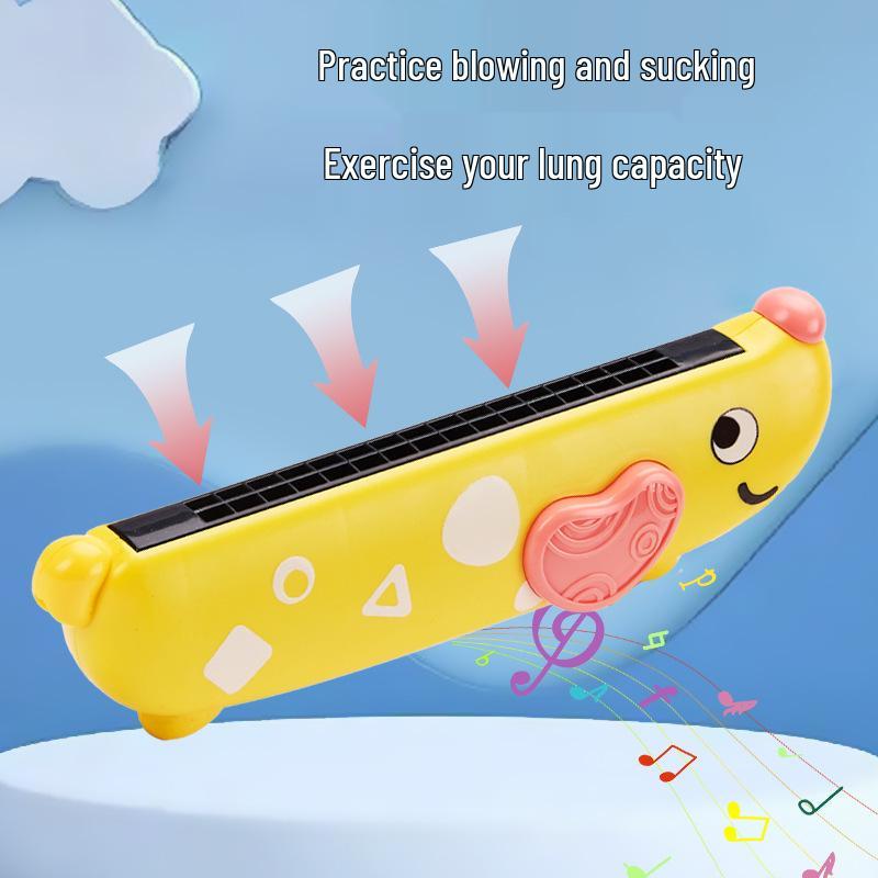 Children's Harmonica Toy for Ages 1-3: Early Education and Development Wind Instrument for Infants and Beginners