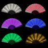 Glowing Hand Fan Luminous Folding Fans Wedding Party Supplies Wedding Fans For Women Hand Fan Glow In The Dark